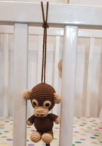Pram/Cot Creature - Hanging - Monkey