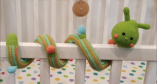 Pram/Cot Creature - Wrap - Coline Caterpillar