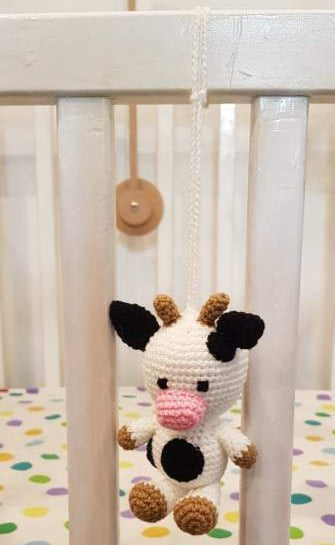 Pram/Cot Creature - Hanging - Cow