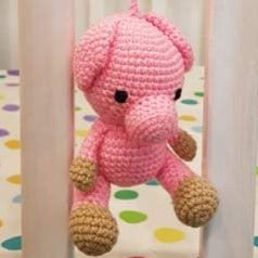 Pram/Cot Creature - Hanging - Piggy