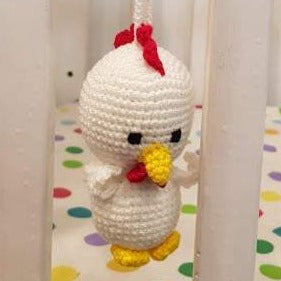 Pram/Cot Creature - Hanging - Chicken