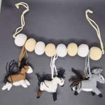 Pram/Cot Creature - Hanging - Horses