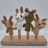 Funny finger Puppets - Three Billy Goats (4 figures)