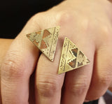 Jewellery - Ring - Two Pyramids