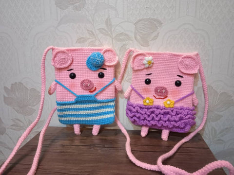 Cute Handbag - Pig