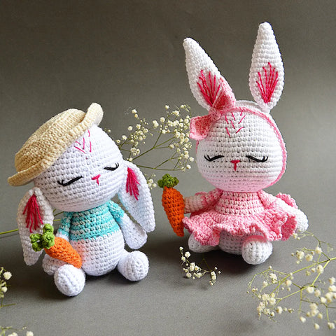 Cuddle Doll - Bella & Benny Bunny