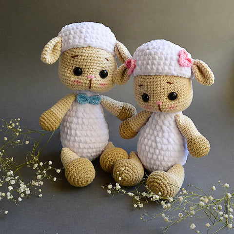 Cuddle Doll - Baby Lamb