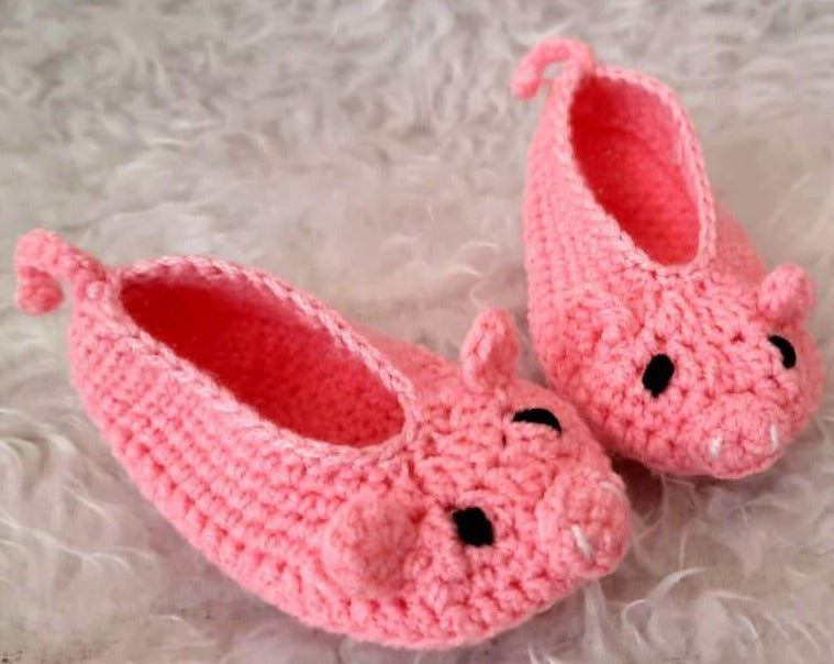 Brilliant Booties - Pig