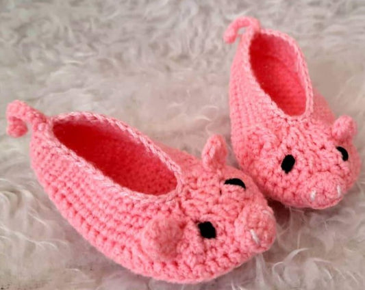 Brilliant Booties - Pig