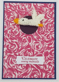 Card Creature Brooch - Duck 3 - Custom